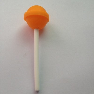 CJ155 Cute 1 pc Lollipop Shape Tea Infuser Silicone Puer Tea Strainer Loose-Leaf Spice Flower Herbal Tea Filter Funny Gift