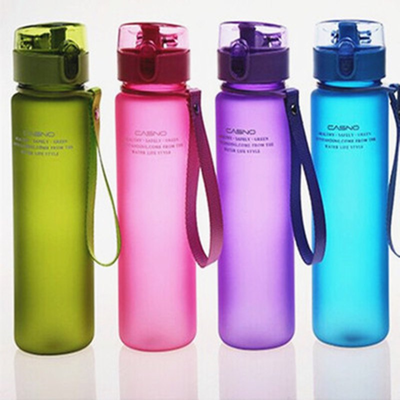 HELLOYOUNG BPA Free Leak Proof Sports Water Bottle High Quality Tour Hiking Portable My Favorite Bottles 400ml 560ml