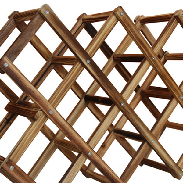 Wooden Red Wine Rack 10 Bottle Holder Mount Bar Display Shelf Folding Wood Wine Rack Alcohol Neer Care Drink Bottle Holders