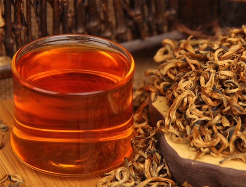 HelloYoung100g Chinese Early Spring Kung Fu Cha Fengqing Dianhong Tea Red Honey Fragrance tea
