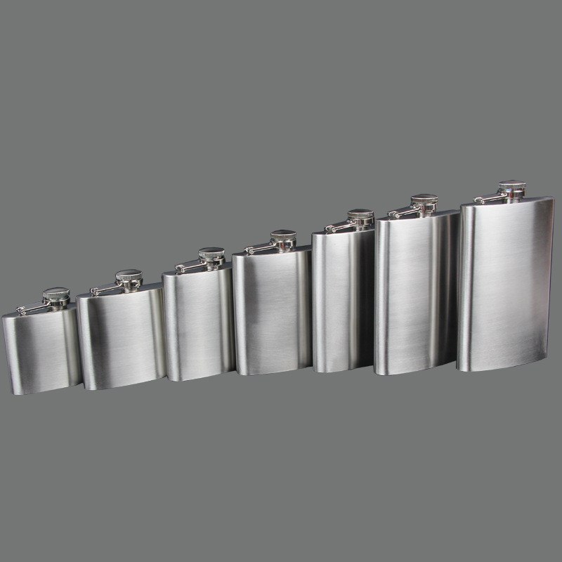 Stainless Steel Hip Flask Flagon High Quality Portable Wine Whisky Pot Bottle Drinkware For Drinker