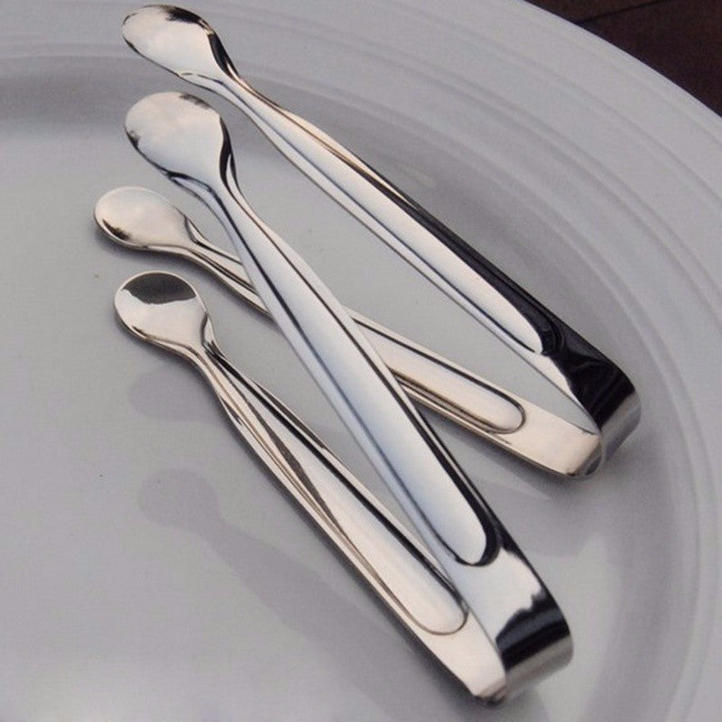 1pc Coffee Sugar Clip Stainless Steel Tweezer Mini Clamp Tong Clips Coffee Ice Cube Little Tea Clips Hot Kitchen Bar Tool Supply