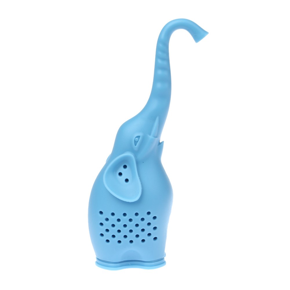 Teapot Cute Elephant Silicone Tea Infuser Filter Teapot for Tea & Coffee Drinkware Kitchen Accessories Drop shipping