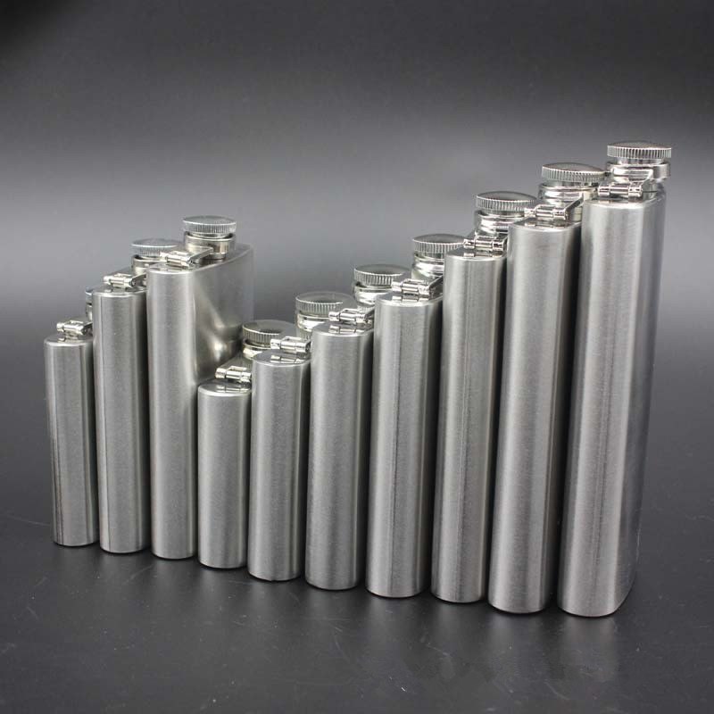 Stainless Steel Hip Flask Flagon High Quality Portable Wine Whisky Pot Bottle Drinkware For Drinker