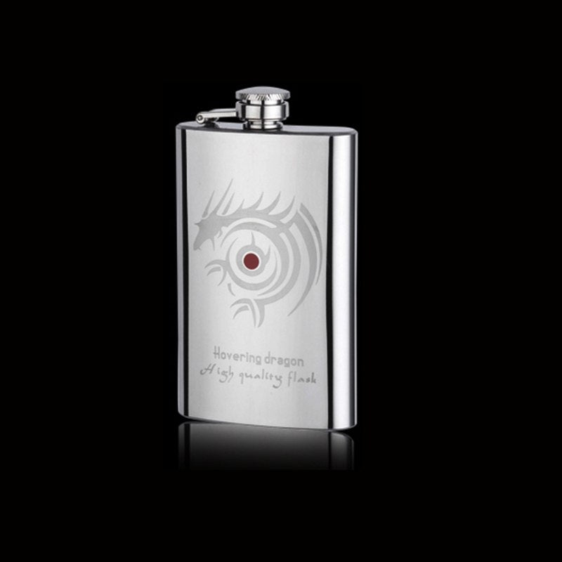 NEW 5 styles Creative Mirror drawing Stainless steel Flagon my Liquor Whisky Alcohol vodka Hip Flask Portable outdoor wine pot