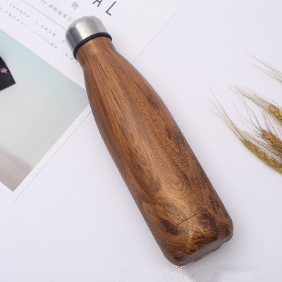 HELLOYOUNG 7 Color Vacuum Flask for water bicycle Stainless Steel Kettle Vacuum Marble Texture Flask Water Bottle for outdoor
