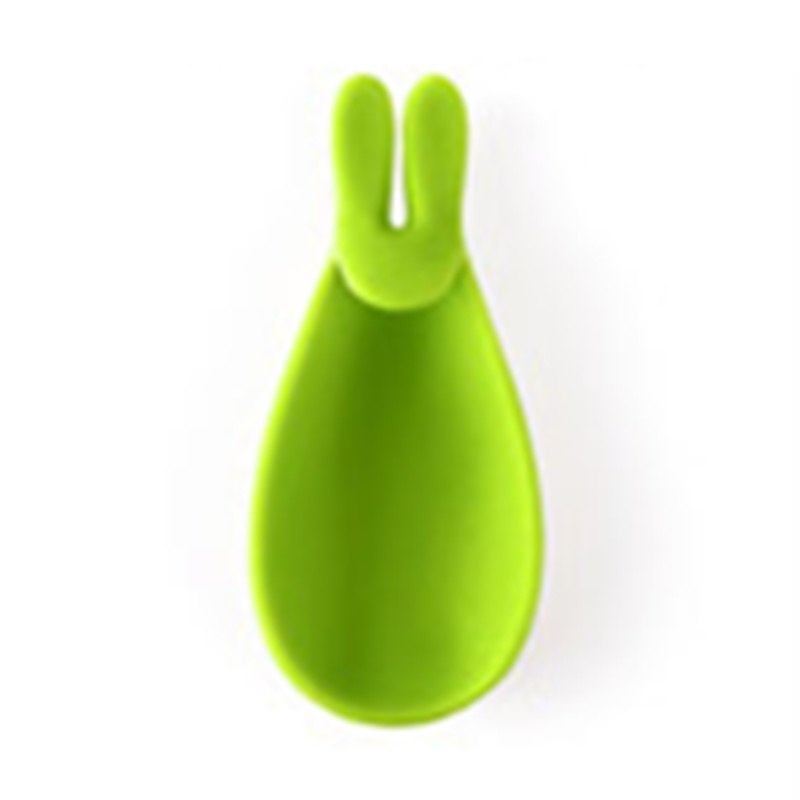 Creative Silicone Gel Rabbit Shape Tea Infuser Bag Holder Candy Colors Mug Gift-F1FB