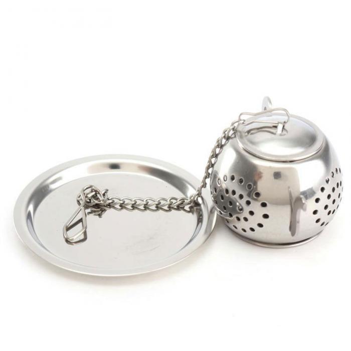 Heart/House/Duck/Monkey/Teapot/Ball/Bird/Shell Full Shape Stainless Steel Infuser Filter Strainer Tea Ball Spoon E2S