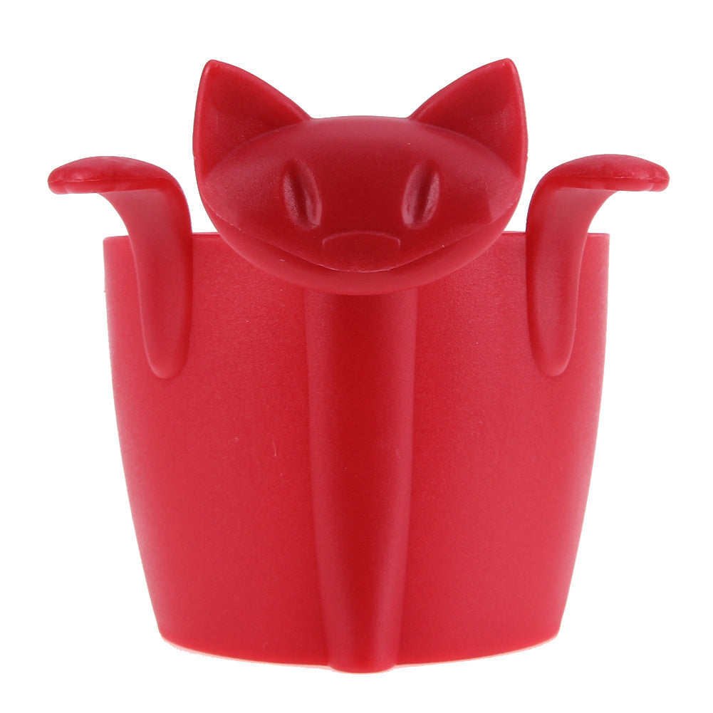 Coffee Tea Infuser Teapot Tea Strainer Cartoon Animal Kitten Plastic Teabags Filter Drinkware Coffee Tea Accessories