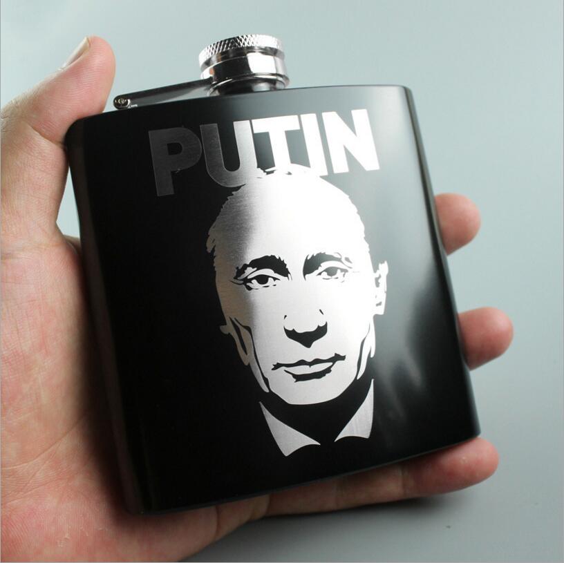 6oz 304 Stainless Steel Hip Flask Liquor Whisky Vodka Alcohol Drinkware Flasks Flagon Outdoor