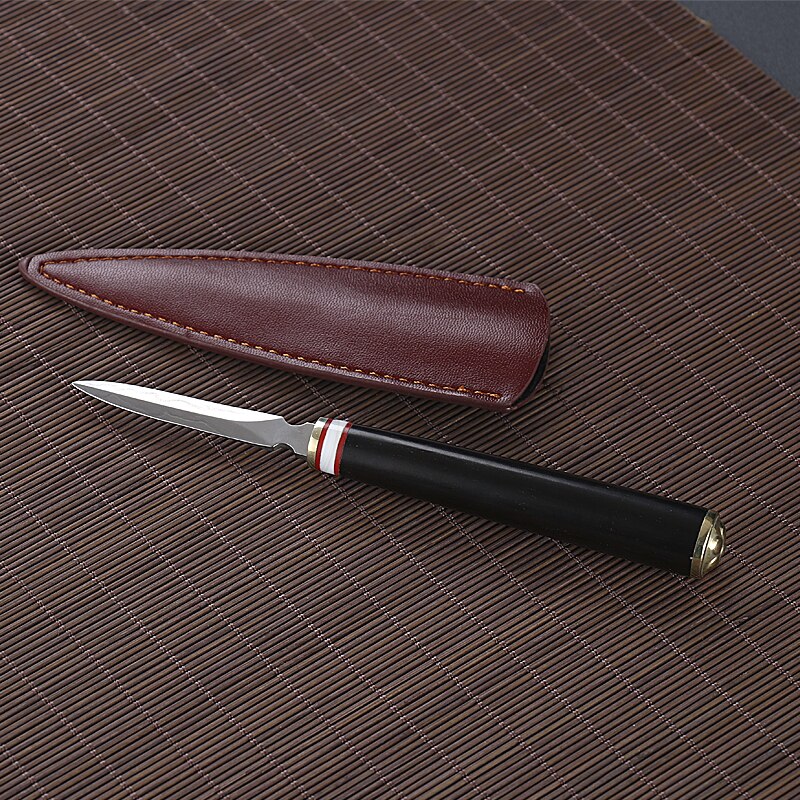 Creative Pure Stainless Steel Tea Knife Office Tea Ceremony Accessories Pattern Vintage Big Needles Cutter Puer Tea Pry Tools