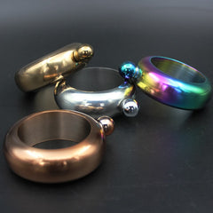 Bangle Bracelet Hip Flask Portable Round Chic Elegant Wine Mixed Bottle 3.5 oz Whiskey Vodka Alcohol Drinkware