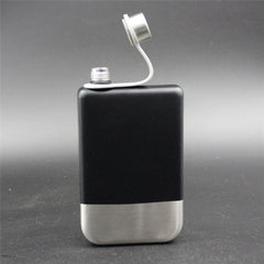 8oz Hip Flask with Funnel 304 Stainless Steel Whisky Flask for Alcohol Outdoor Pocket Metal Liquor Wine Whiskey Bottle