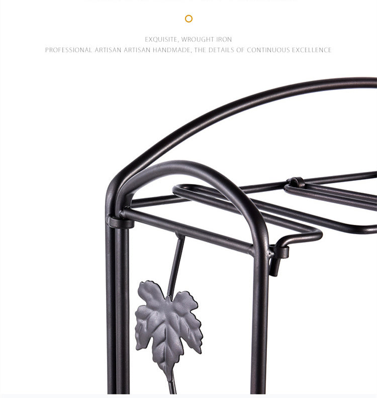 Creative retro wine rack goblet holder Multifunctional Kitchen Bar wine glass Display Storage Shelf Home decoration mx3091550
