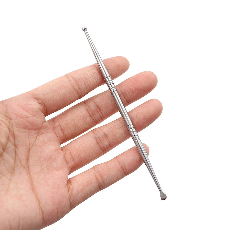 Acupuncture Point Probe Stainless Steel Auricular Point Pen Beauty Ear Reflex Zone Massage Needle Detection Health Care 11/13cm