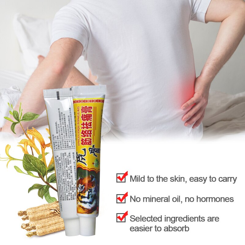 1 Pc Tiger Balm Ointment For Rheumatoid Arthritis Joint Back Pain Relief Chinese Medical Plaster Analgesic Cream P1070