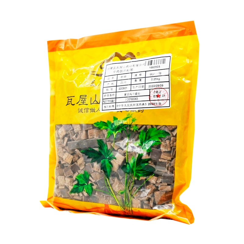 Wawasan Pharmaceuticals Chinese Medicine Drinks Cortex Eucommia Dulcis Block First Class Chinese Herbal Remedies Chinese Herbal Medicine Store 瓦屋山药业中药饮片 杜仲 块一等 中药材抓配 中药材店铺大全