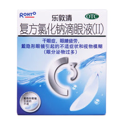 Ledun Qing Ledun Qing Compound Sodium Chloride Eye Drops (II) 13ml*1 bottle/box OTC 乐敦清 乐敦清 复方氯化钠滴眼液（II） 13ml*1瓶/盒 OTC