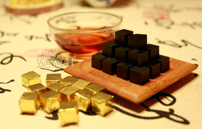 HelloYoung 20 Pcs Pu'er Tea Ripe Shu Cha Gao Yunnan Pu erh Tea Cream Black Tea Health Care