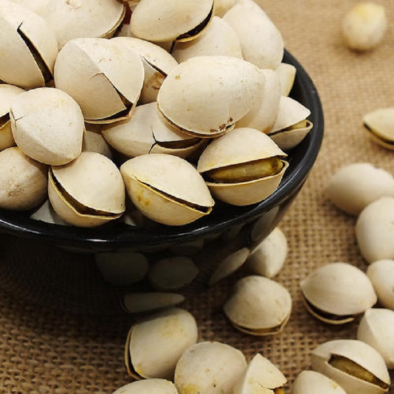 HelloYoung 100g-500g Shu GinKgo Biloba , Ripe ginkgo, dried Ginkgo Biloba Silver Apricot Nut Chinese Organic Food Health Food