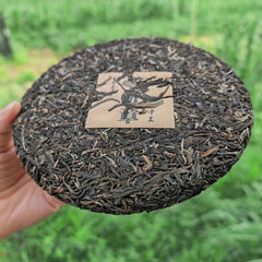 HelloYoung Ancient Pu'er Tea Chinese Gift Tea Original Laobanzhang Pu'er Tea 357g