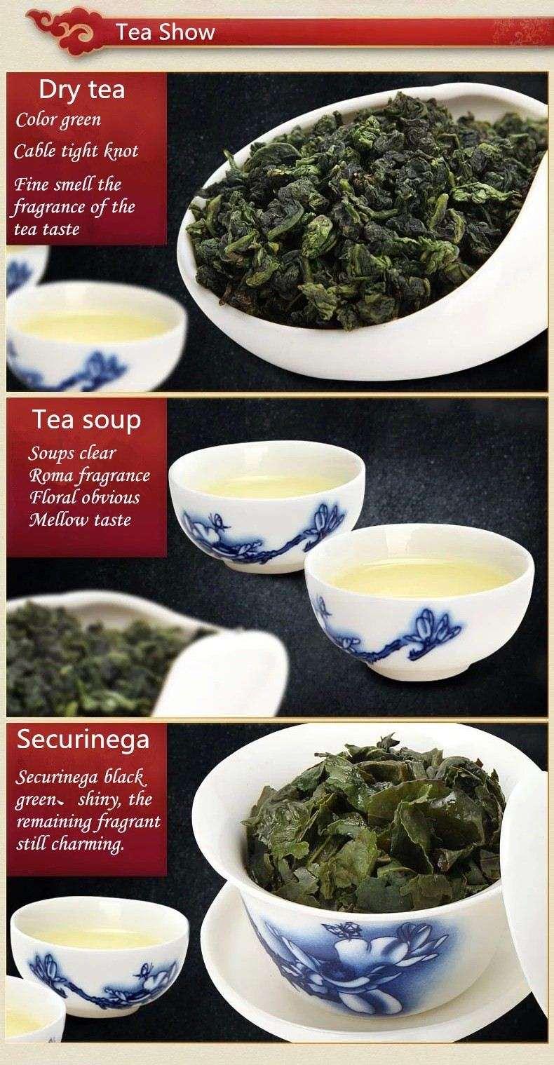 HelloYoung10 bags Iron Cans Gift Packing TiKuanYin Green Tea Tie Guan Yin Tea ANXI Oolong Tea