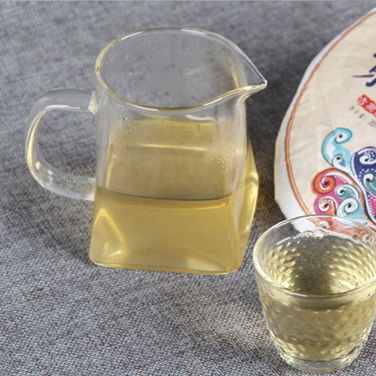 HelloYoung Puerh Tea Raw Tea Cake Seven Son Cake Tea Handmade Puerh Sheng Cha Yunnan 357g