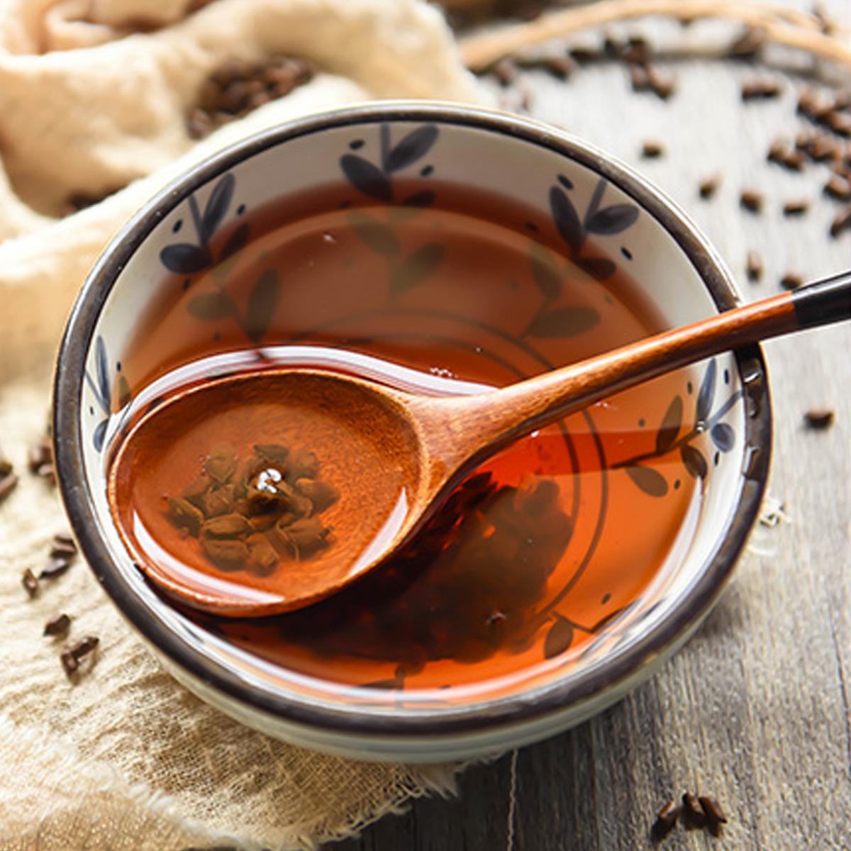 HelloYoung Traditional Herbal Tea Organic Black Tea Improving Acuity of Vision Healthy Food