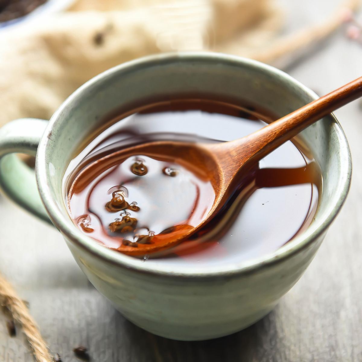 HelloYoung Traditional Herbal Tea Organic Black Tea Improving Acuity of Vision Healthy Food