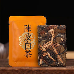 HelloYoung Xinhui Tangerine Peel Orange White Tea，Tea Gift Chinese Tea