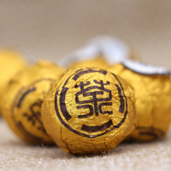 HelloYoung Organic Ball-shaped Aged Shou Mei Longevity Eyebrow Handmade White Tea Ball