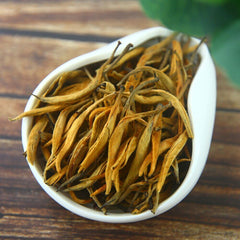 Organic Yunnan Dian Hong Jinya Emperor Golden Monkey Chinese Black Tea 150g