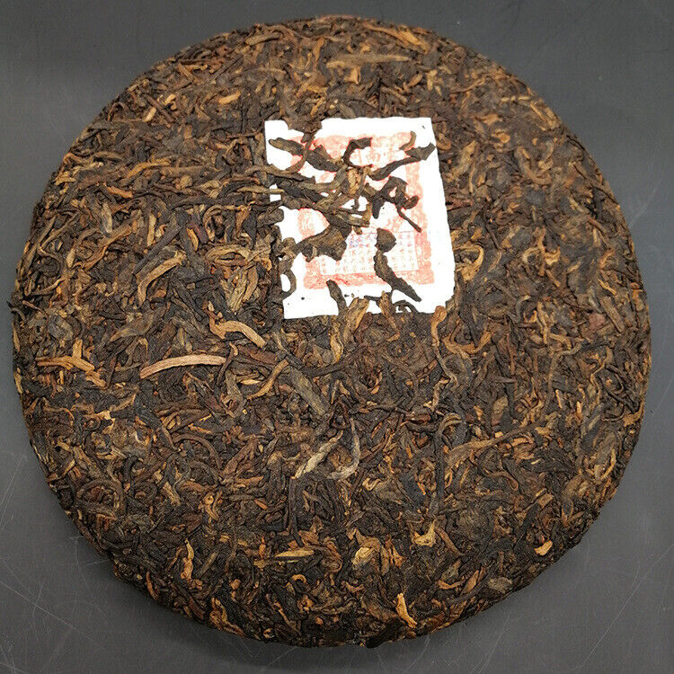 HelloYoung Yunnan Tong Qing Hao Yiwu Mt. Old Tea Puerh Tea Cake Ripe Puer Cooked 357g