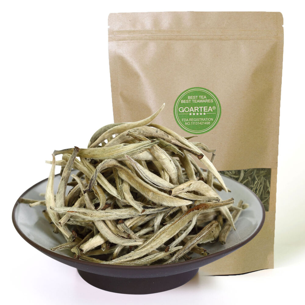 HelloYoung HELLOYOUNG 100g Supreme Silver Needle White Tea Bai hao Yin zhen Chinese Tips