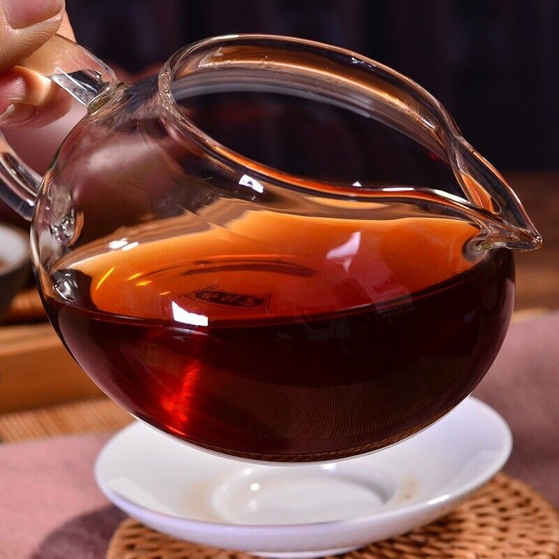 357g Yunnan Ripe Puerh Tea Cake Mantangxiang Pu-erh Cooked Tea Chinese Pu'er Tea