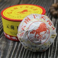 Xiaguan Raw Puer Yunnan Tuocha The Year Of Horse Shen Puer Tea 100g/3.52oz