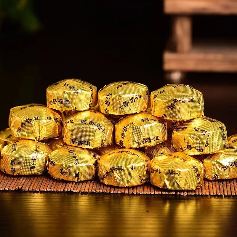 Ripe Pu-erh Black Tea Cooked Tea Glutinous Rice Fragrant Tuocha Yunnan Puerh Tea