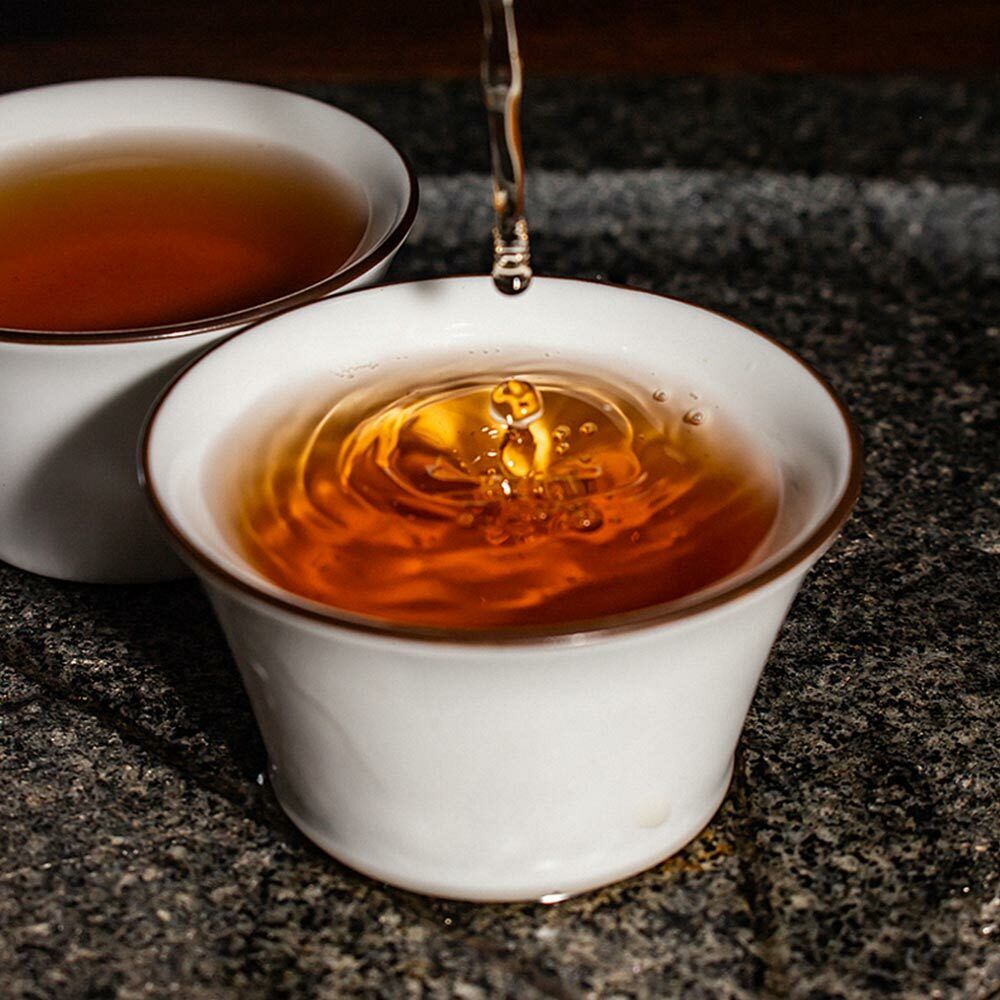 Top Baishaxi Classic 1953 Fucha Dark Tea Yr Yu Pin Fu Tea Brick Tea 318g