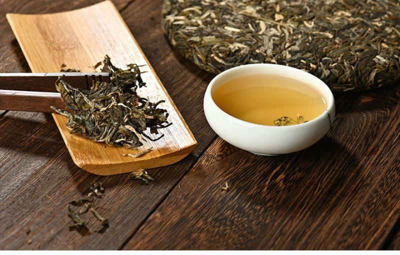 357g Menghai Banzhang Shen Puerh Tea Old Tree Raw Puerh Tea Puer Tea Cake