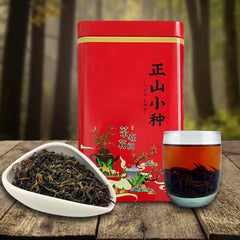 HelloYoung Tea2023 AAAAA Lapsang Souchong Black Tea Without Smoked Flavor 100g Chinese Red Tea