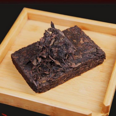 Yunnan Cooked Pu'er Tea 250g Laomane Puerh Ripe Tea Brick Aged Pu-erh Black Tea