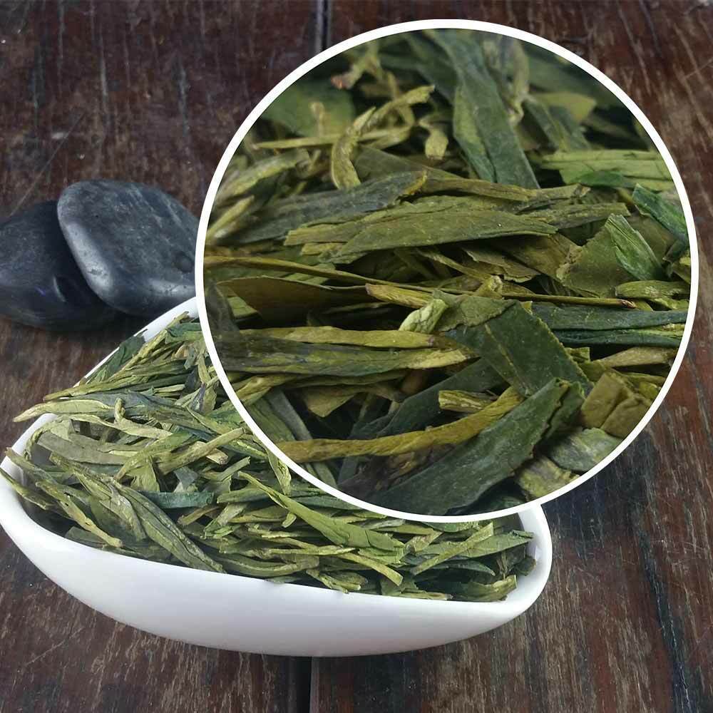 HelloYoung 2023 Chinese Dragon Well Green Tea Loose leaf Longjing Lung Tea Ching 250g/8.8oz