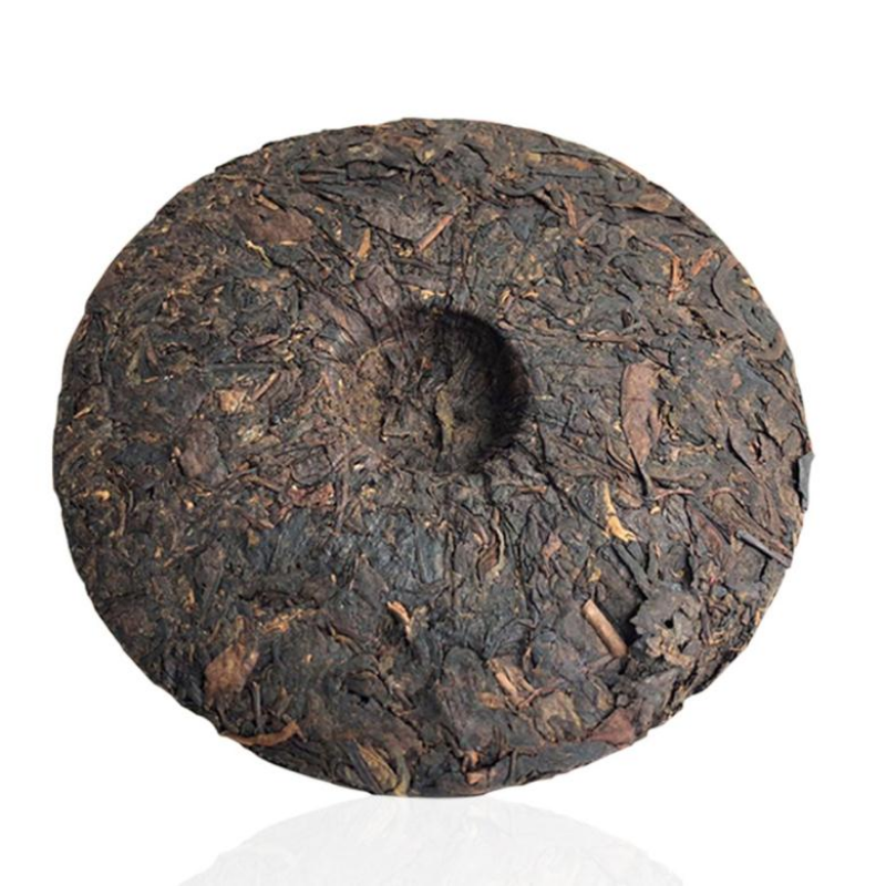 HelloYoung 357g Ripe Puerh Tea Yunnan Qizi Pu-erh Cooked Tea Cake Chinese Pu'er Black Tea