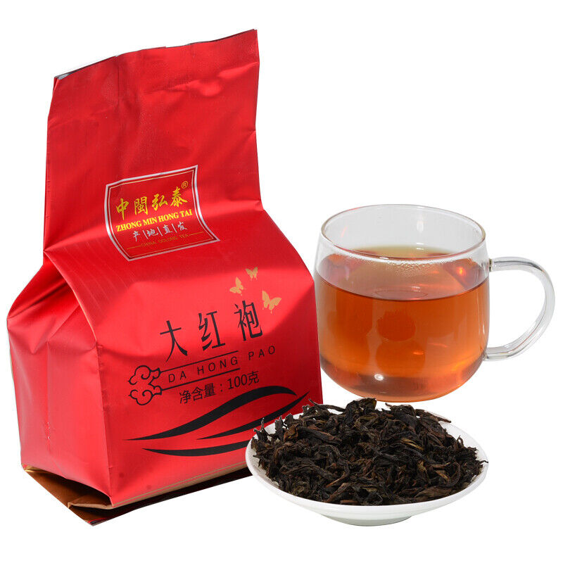HelloYoung Tan Bei High-baked Da Hong Pao Tea Fujian Wuyi Big Red Robe Oolong Tea 100g