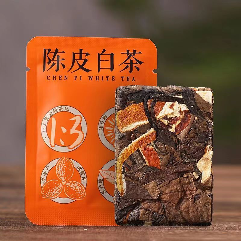 HelloYoung Xinhui Tangerine Peel Orange White Tea，Tea Gift Chinese Tea