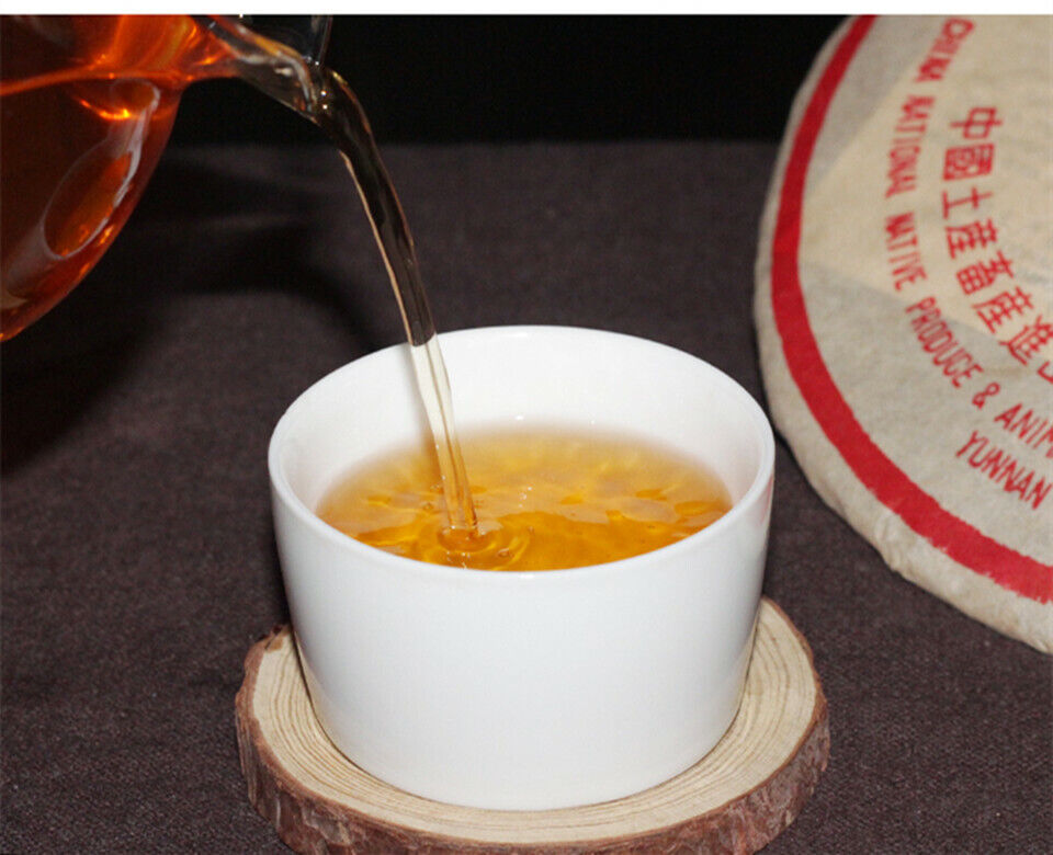CNNP Zhongcha 2003 Year Aged Yunnan Pu-erh Tea Cake Raw 357g