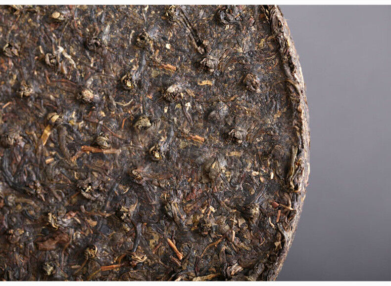 HelloYoung XIAGUAN T8653 Discus Puerh Tea Cake Raw Puer Sheng Pu'er Aged Puerh 357g