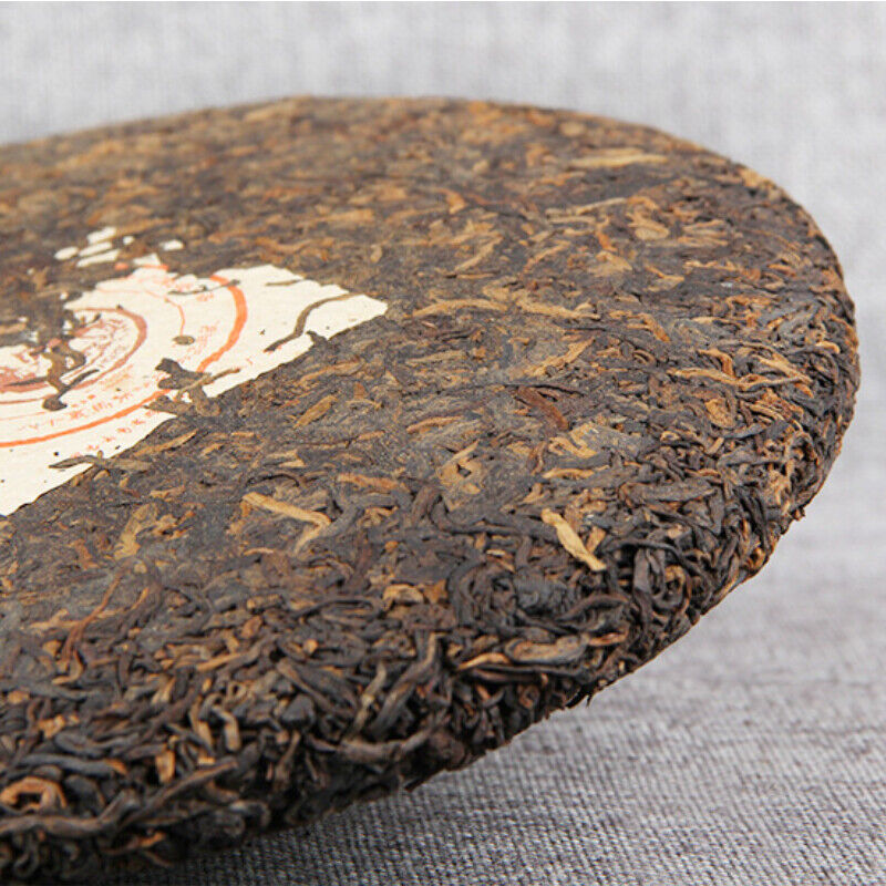 1000g Yunnan Memorial Pu-Erh Black Tea Cake Top-Grade Cooked Pu'er Tea Gift