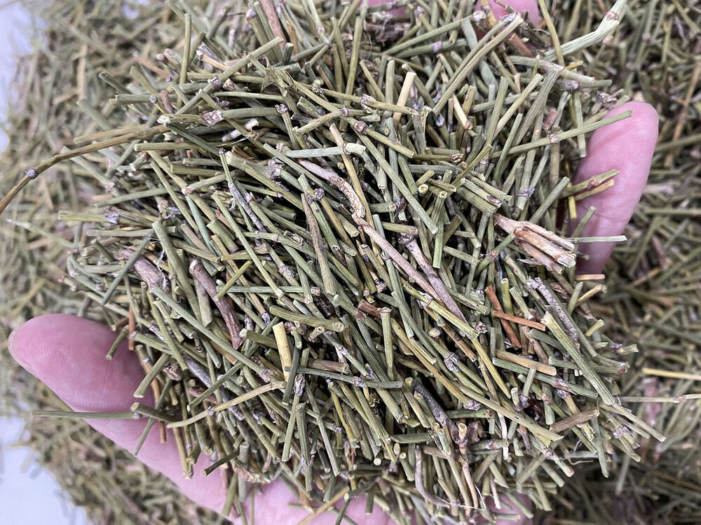HelloYoung Organic Wild Green MuHuang Tea Powder Mu Huang Herbal Mohuang Free Shipping