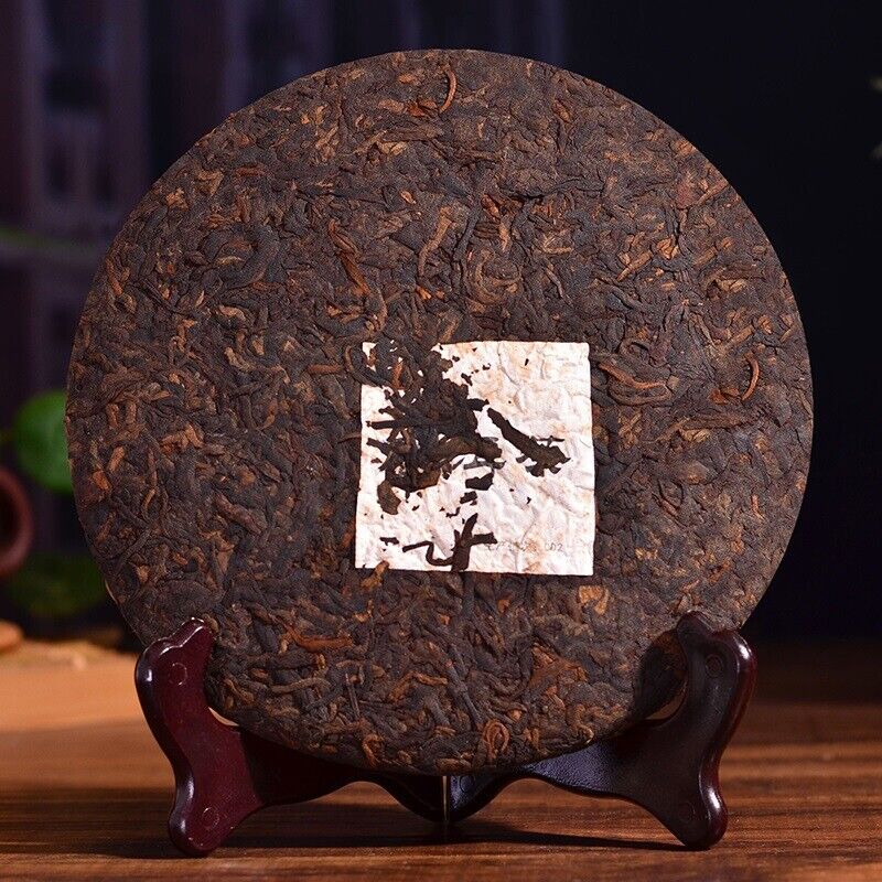 357g Yunnan Ripe Puerh Tea Cake Mantangxiang Pu-erh Cooked Tea Chinese Pu'er Tea